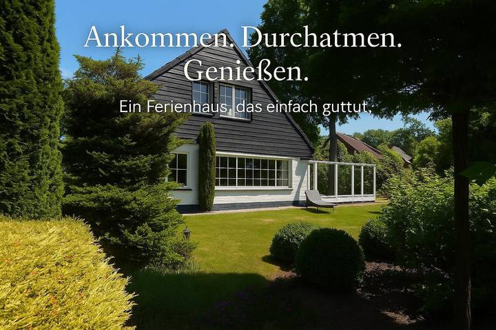 Ferienhaus für 4 Personen, mit Terrasse und Garten - 1