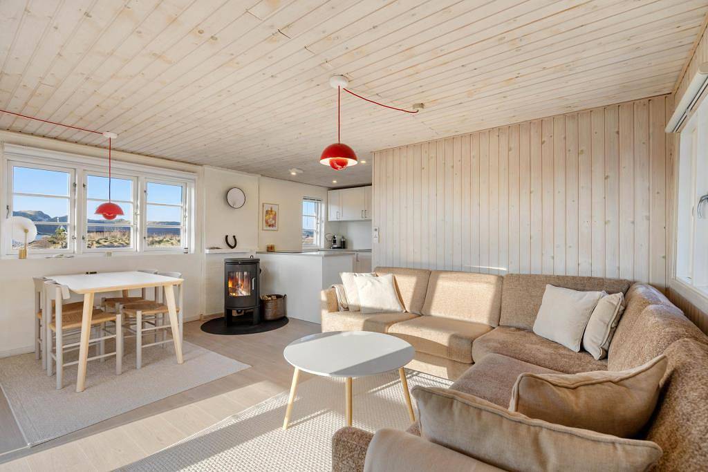 Schönes Ferienhaus mit Terrasse auf Naturgrundstück in Skodbjerge, Årgab