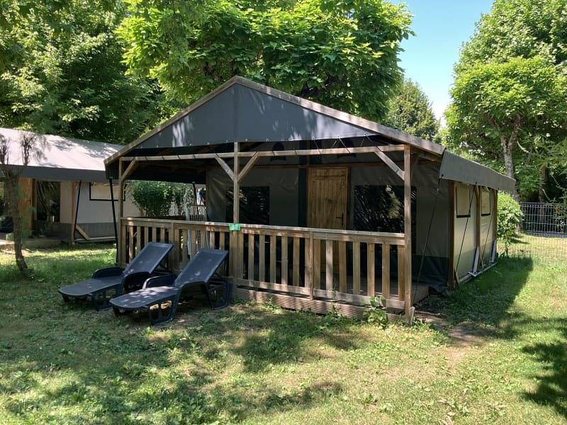 Rcn la Bastide en Ardèche — Tente Safari Cocotier in Sampzon, Ardèche