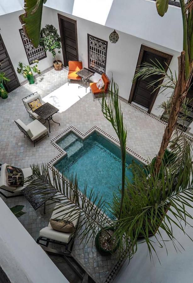 Chambre d’hôte pour 2 personnes, avec terrasse et piscine à Marrakech - 2