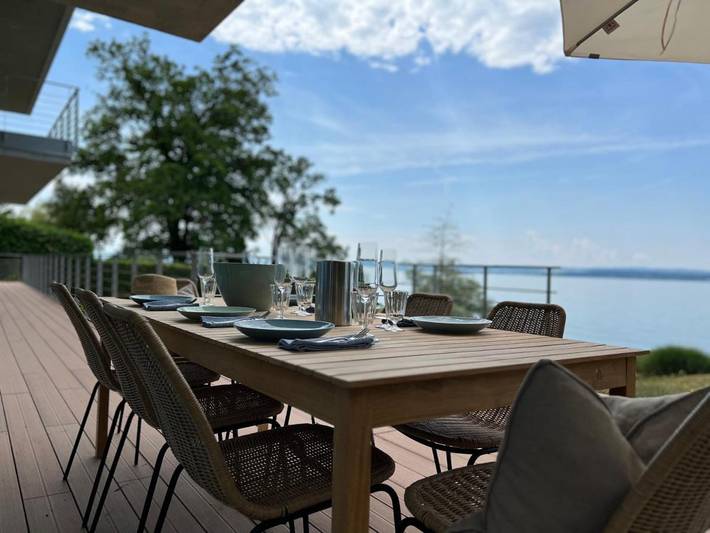 Ferienhaus für 10 Personen, mit Seeblick und Garten am Bodensee - 4