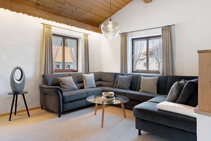 Ferienhaus für 5 Personen, mit Balkon und Garten sowie Seeblick in Bad Bayersoien - 2