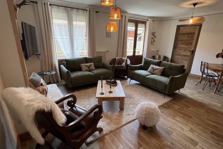 Appartement entier, La Dorbluche appartement duplex 6-11 personnes, 2km des pistes in Aime, Aime-la-Plagne
