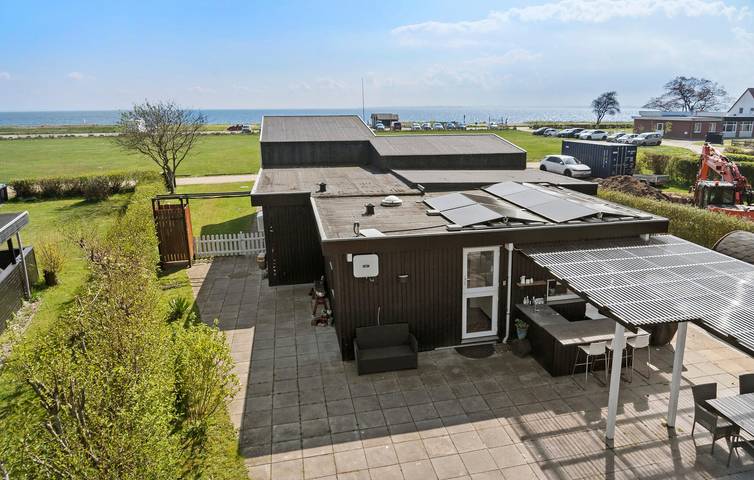 Ferienhaus für 8 Personen, mit Terrasse und Garten sowie Sauna in Hejsager Strand