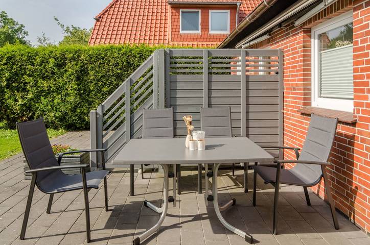 Ganze Wohnung, Ferienwohnung 'Nordsee' mit Gemeinschaftsterrasse, Gemeinschaftsgarten und Wlan in Hooksiel, Wangerland