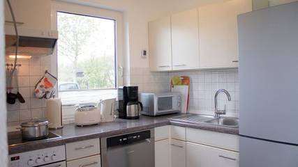 Ferienhaus für 4 Personen, mit Garten und Ausblick in Bad Bederkesa