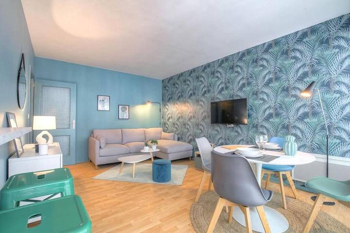 Gîte pour 2 personnes, avec balcon dans Parc de la Tête d'Or