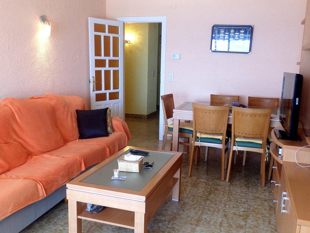 Ganze Wohnung, Meerblick Apartment - Terrasse & Klimaanlage in Cala dels Penyals (Miami Playa), Miami Playa