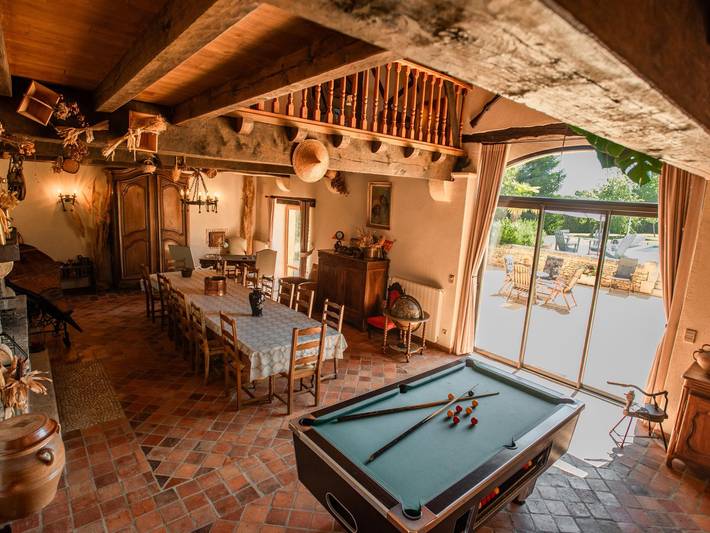 Grande maison authentique avec piscine privée in Marminiac, Quercy