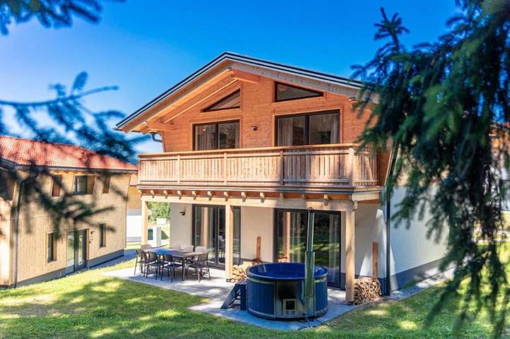 Chalet für 5 Personen, mit Sauna und Ausblick sowie Garten, mit Haustier in Sankt Englmar