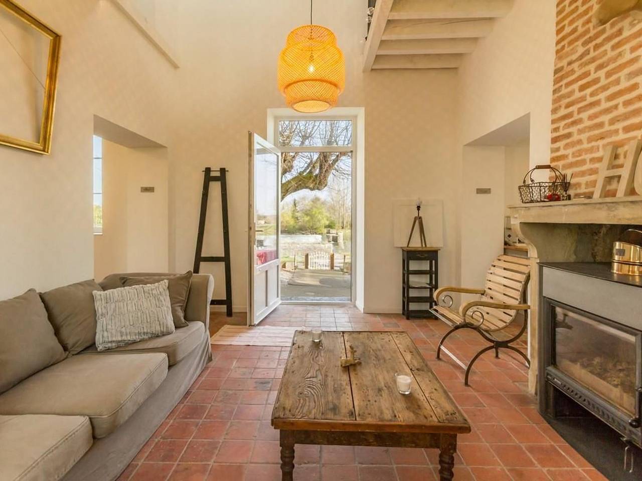 Historisches Schleusenhaus an der Saône, Haustiere erlaubt in Pagny-la-Ville, Beaune und Umgebung