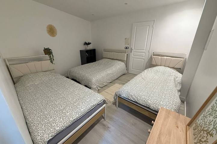 Gîte pour 6 personnes, avec terrasse à Villiers-sur-Morin