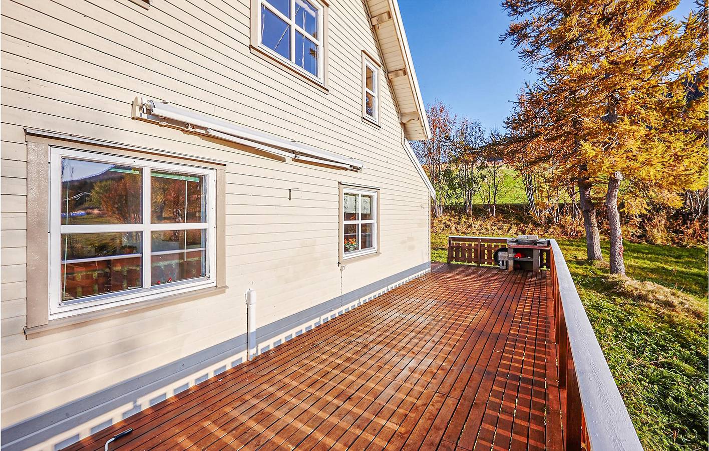 Ferienhaus für 7 Personen mit Garten in Sortland
