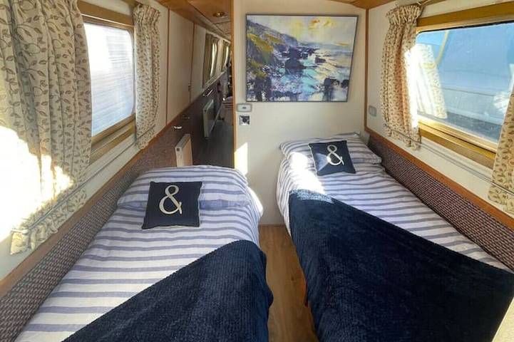 Hausboot für 6 Personen, mit Haustier in England - 2