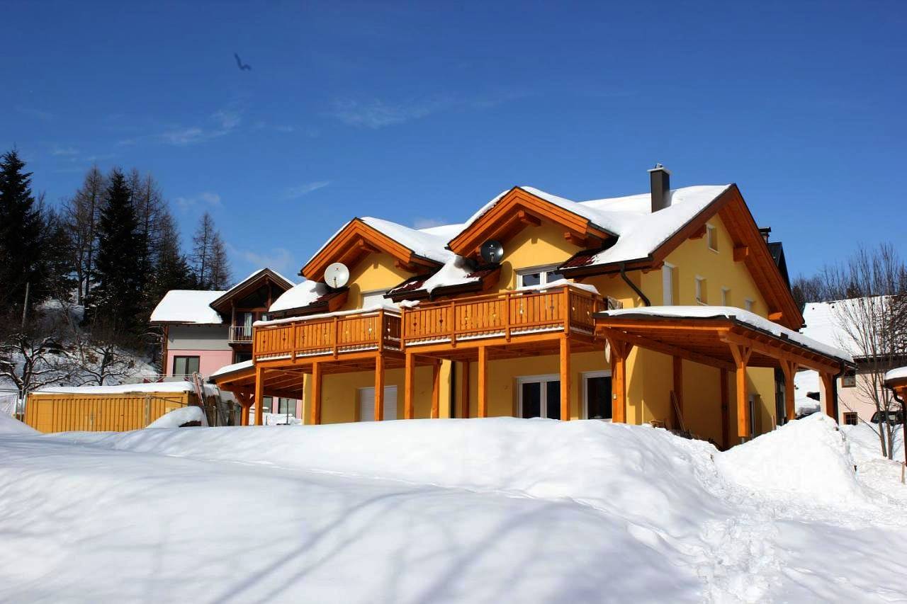 Dreiländerblick, Sauna en tafeltennis en 150 meter van piste in Karawanken und Bachergebirge, Marktgemeinde Arnoldstein
