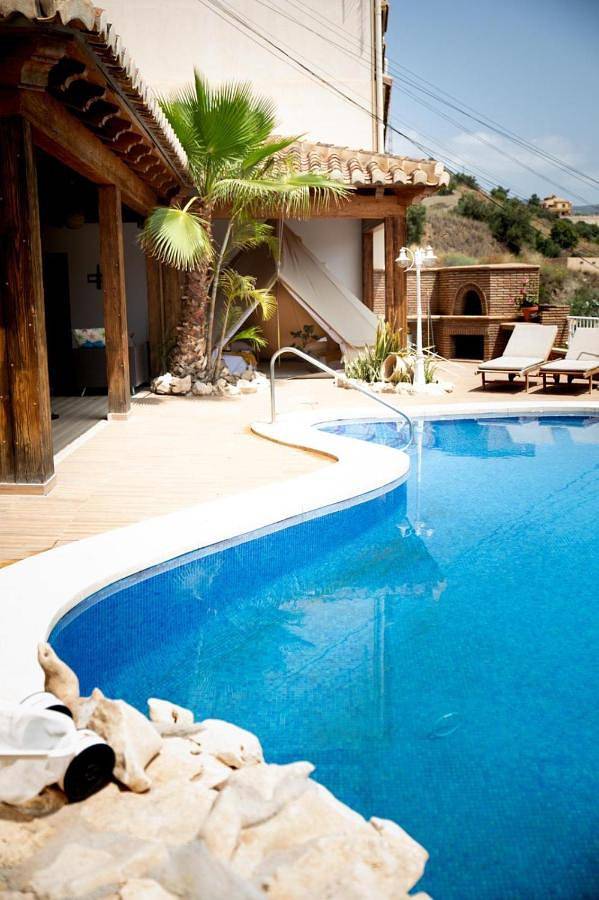 Tente pour 4 personnes, avec vue ainsi que terrasse et piscine sur la Costa del Sol - 4