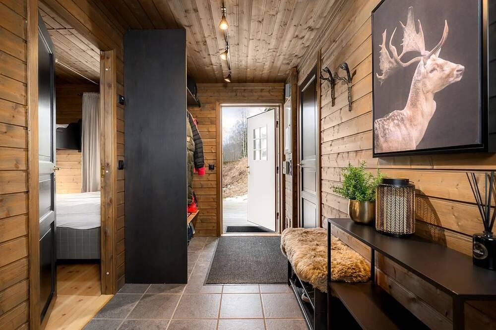 Ganze Wohnung, Cozy Norwegian apartment with sauna right by ski slope and mountain bike tracks. in Hafjell, Øyer