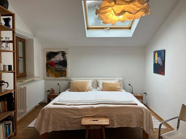 Ferienwohnung für 2 Personen, mit Garten und Sauna in Neubeuern