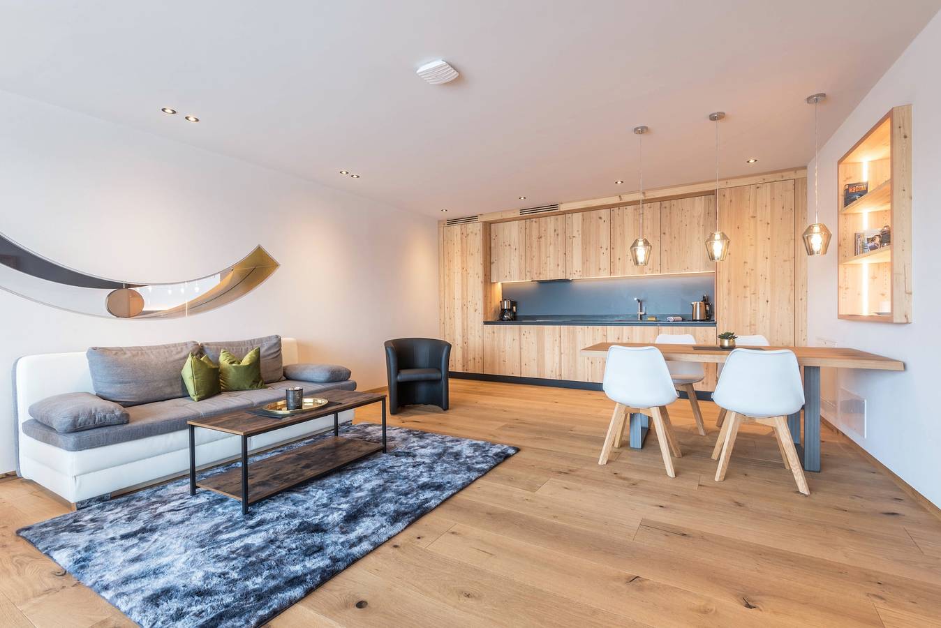 Schöne Ferienwohnung "Aura Chalets Nr 1" mit Bergblick, Wlan & Garten in San Michele (Kastelruth), Kastelruth