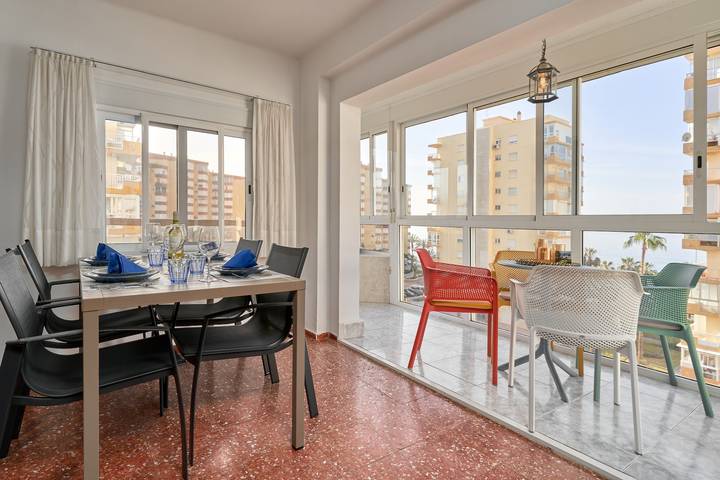 Ferienwohnung für 4 Personen, mit Kinderpool und Garten in Algarrobo - 4