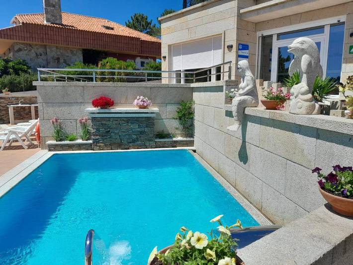 Camping für 3 Personen, mit Pool und Garten, mit Haustier in Galicien - 4