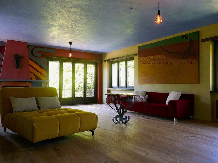 Ferienwohnung für 6 Personen, mit Balkon und Ausblick sowie Garten - 1
