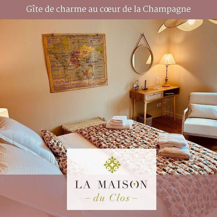 Gîte pour 8 personnes, avec jardin à Vertus - 2