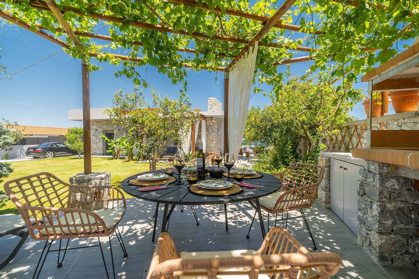 Villa für 6 Personen mit Pool in Chania und Umgebung