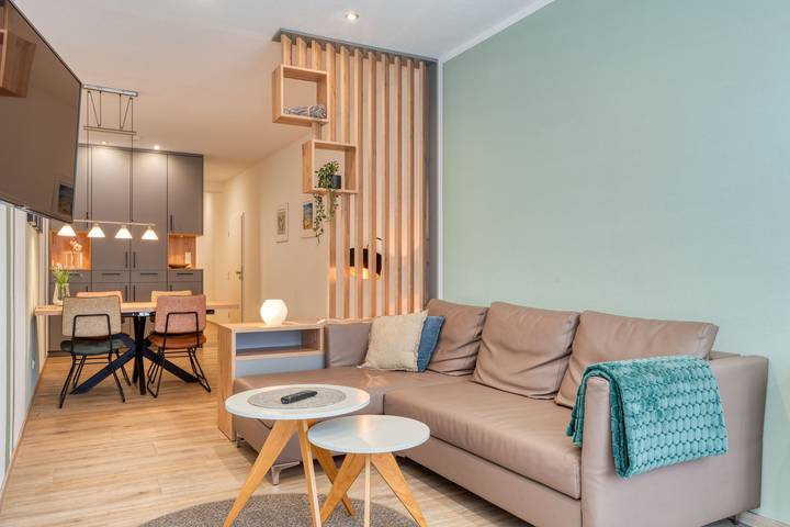 Ferienwohnung für 4 Personen, mit Sauna und Balkon sowie Balkon/Terrasse und Pool, kinderfreundlich auf Norderney