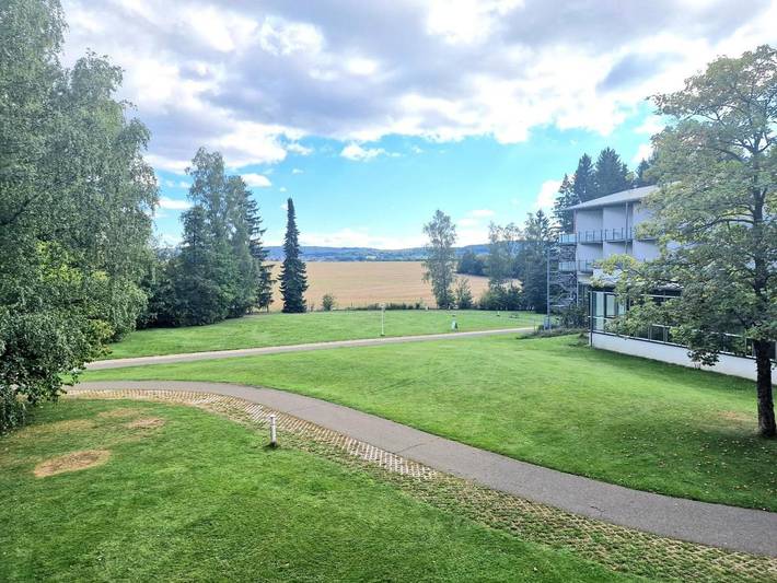 Hotel für 2 Personen, mit Balkon und Garten sowie Sauna und Ausblick in Falkenstein