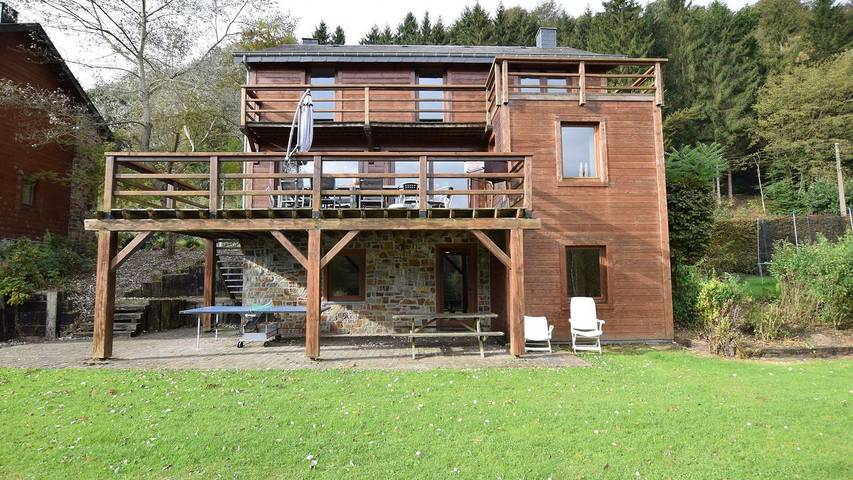 Vakantiehuis voor 12 personen, met sauna en tuin, met huisdier in Rendeux