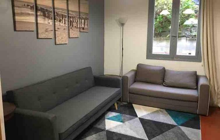 Maison de vacances pour 8 personnes, avec vue et jardin