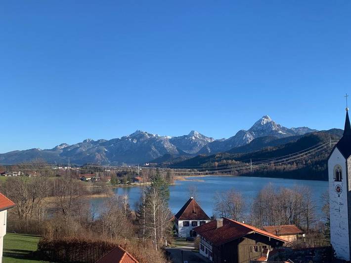 BnB für 3 Personen, mit Seeblick und Ausblick in Füssen