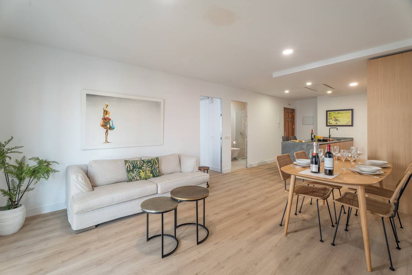 Ganze Wohnung, Ferienwohnung 'Bellavista 1B' mit Balkon, Wlan und Klimaanlage in Alcalá, Guía de Isora