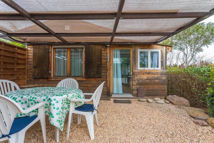 Camping pour 5 personnes, avec Jardin