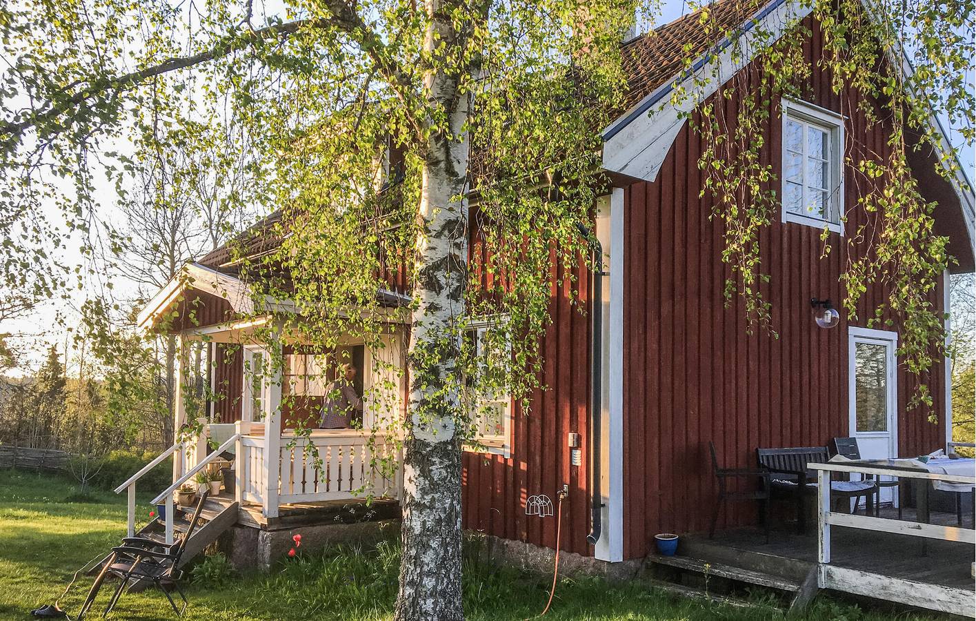 Casa de vacaciones para 6 personas con jardín in Vimmerby region