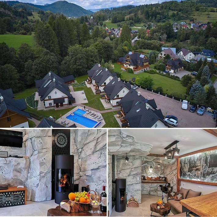 Apartament wakacyjny dla 3 osób, z basen i ogród oraz sauna, zwierzęta dozwolone w Jaworki