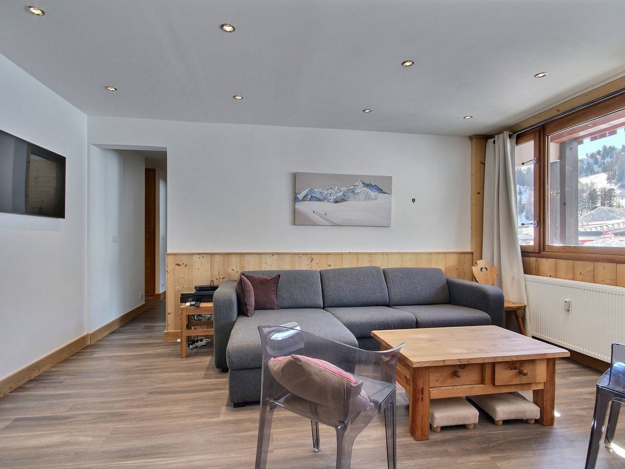 Appartement entier, Magnifique appartement 8 personnes, balcon, skis aux pieds in Plagne Centre, La Plagne-Tarentaise