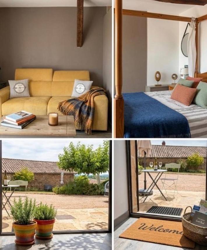 Maison d’hôte pour 2 personnes, avec vue et jardin dans Saône-et-Loire - 3