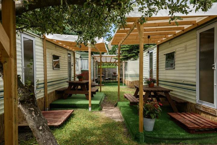 Bungalow für 6 Personen, mit Terrasse und Garten in Mielno - 3