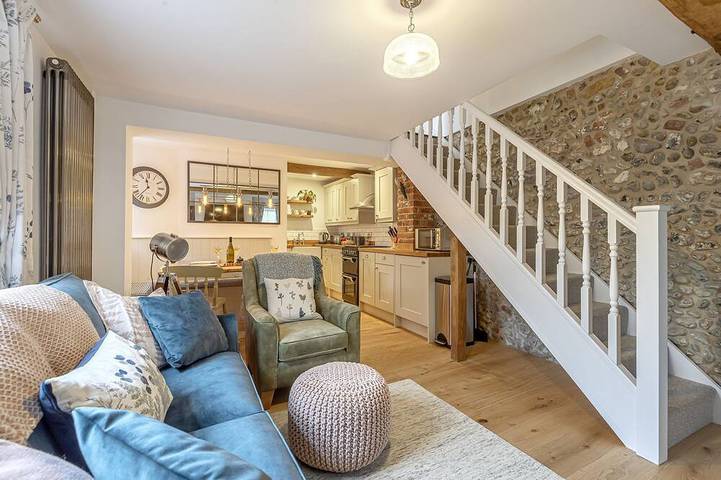 Cottage for 4 people, with garden, with pets in Wells-next-the-Sea