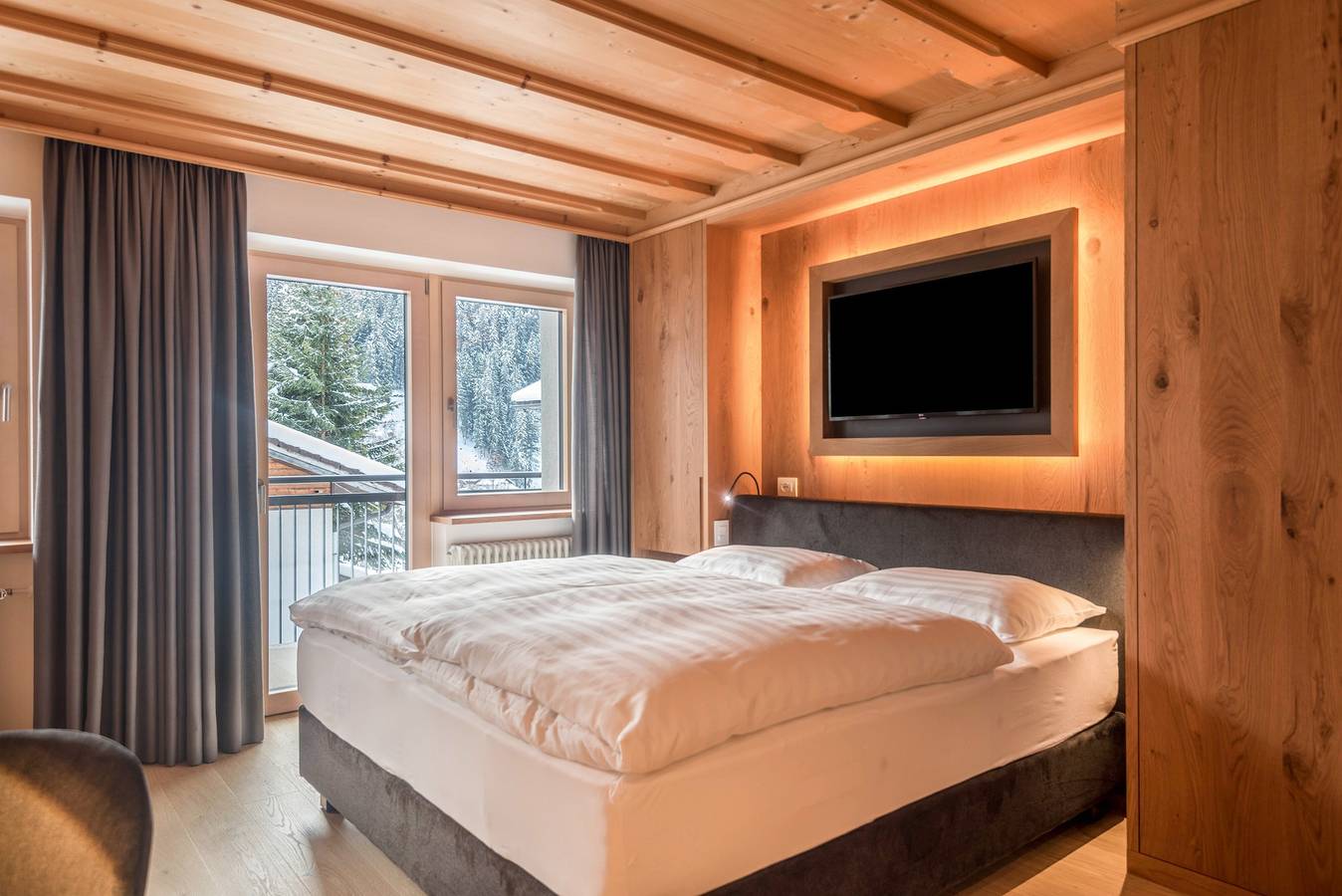 Ganze Wohnung, Ferienwohnung "La Grambla Saslonch" mit Bergblick, Balkon & Wlan in St. Christina in Gröden, Dolomiti Superski