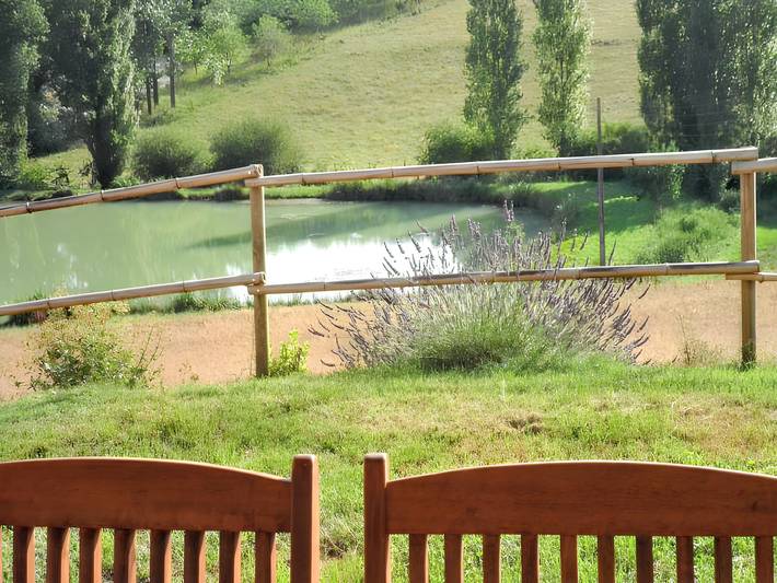 Location de vacances pour 6 personnes, avec jardin et vue sur le lac, animaux acceptés à Molières - 3