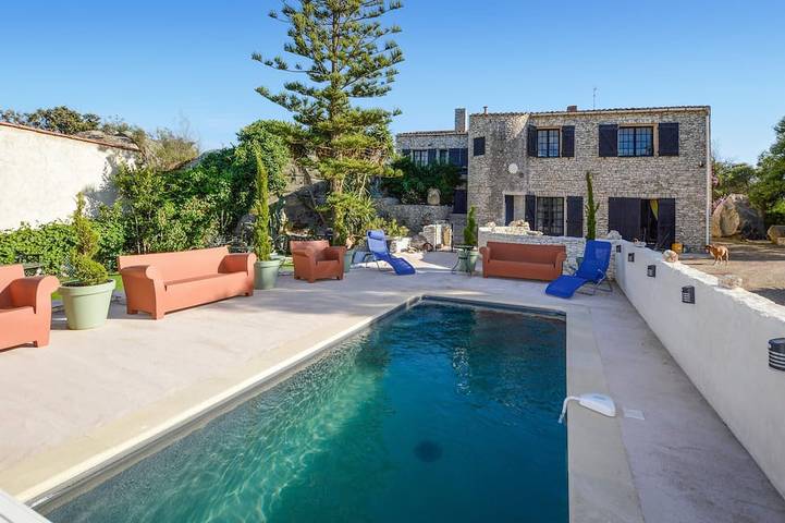 Ferienwohnung für 6 Personen, mit Garten und Pool, mit Haustier - 1