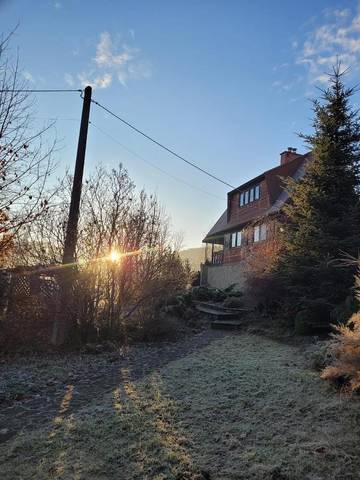 Maison de campagne pour 6 personnes, avec vue et jardin, animaux acceptés à Stryszawa