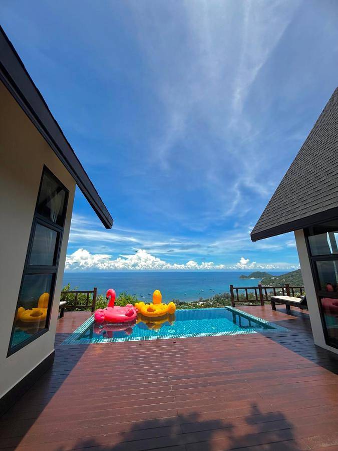Villa pour 4 personnes, avec piscine ainsi que jardin et vue dans Koh Tao - 3