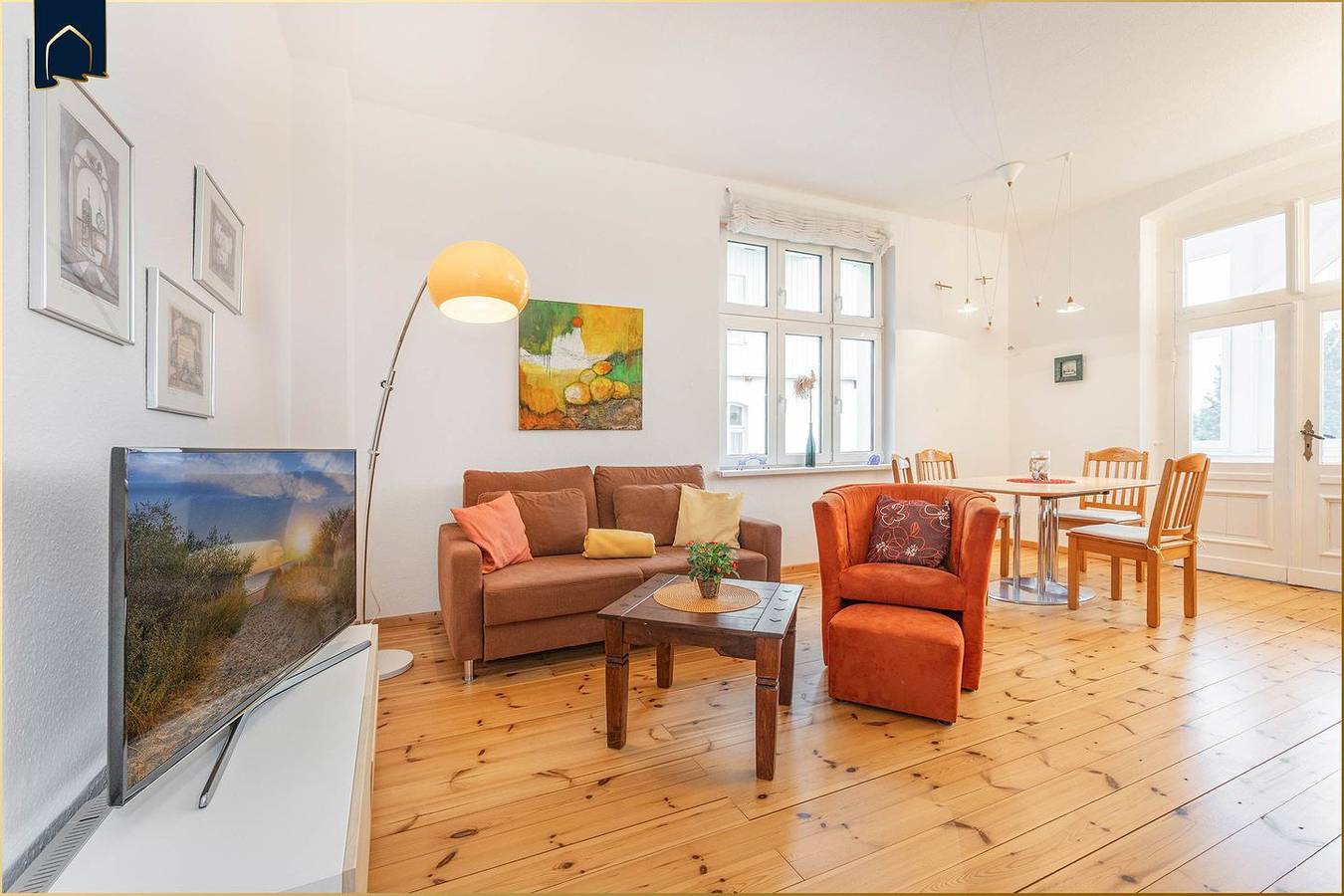 Apartamento entero, Ruhige Ferienwohnung „Waldfriede Fewo Gelb“ – nah am Strand & Wald in Bansin, Heringsdorf