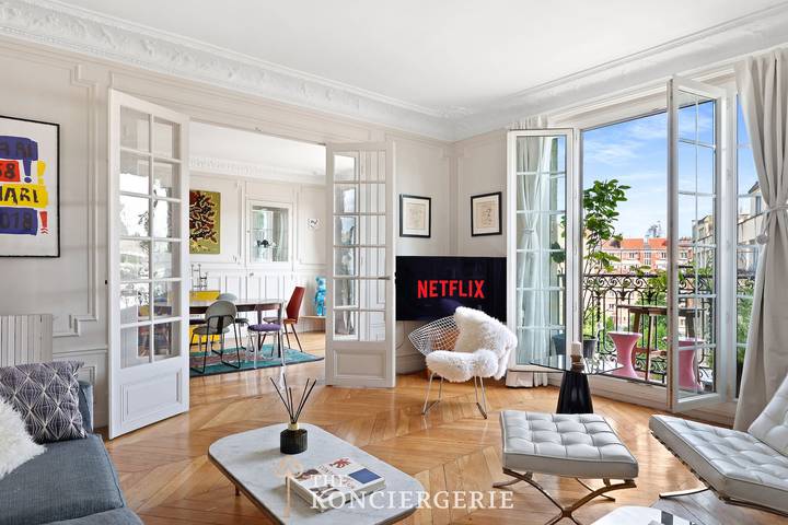 Gîte pour 6 personnes, avec jardin dans Parc des Princes