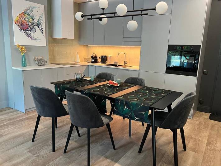 Ferienwohnung für 4 Personen, mit Sauna und Ausblick sowie Terrasse und Seeblick in Lötzen - 2