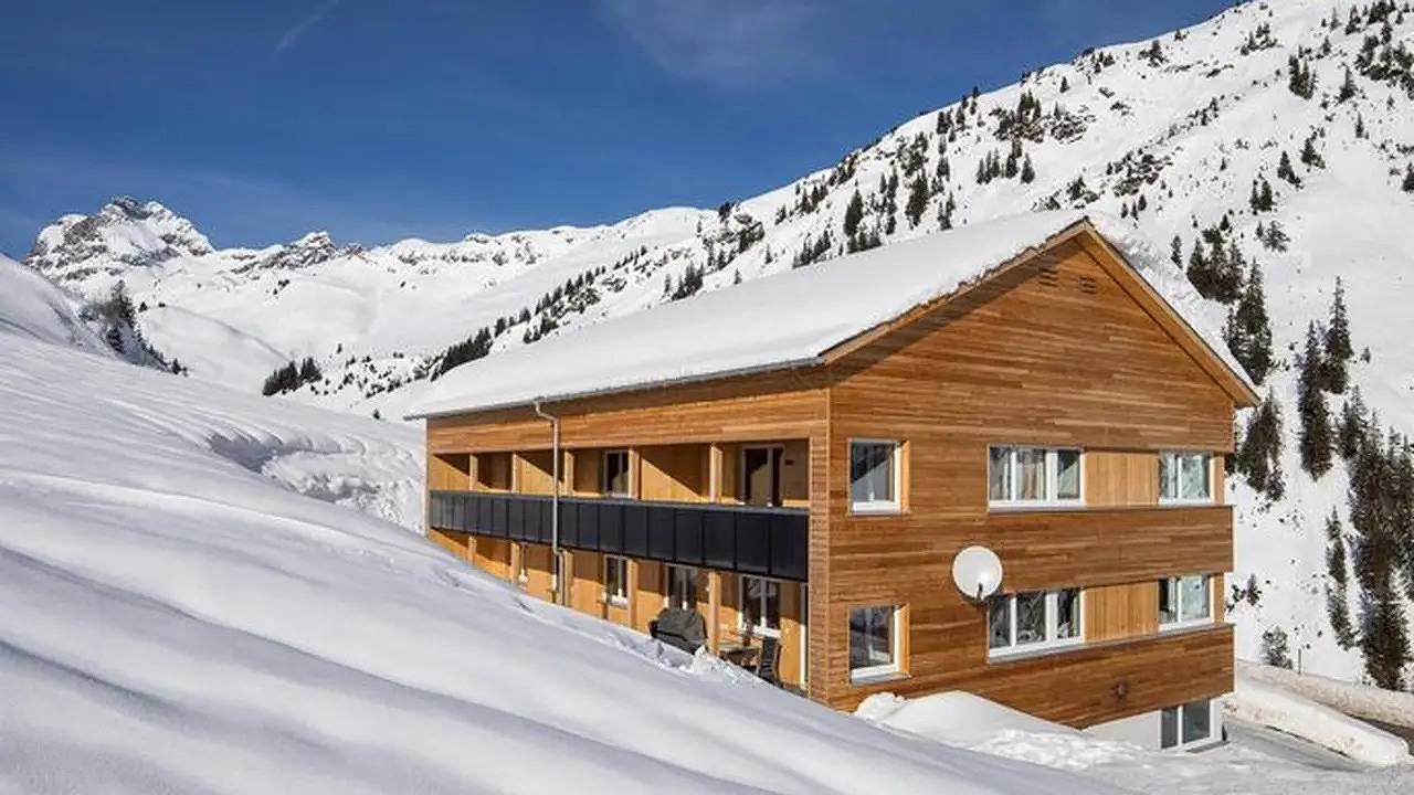 Geheel vakantieappartement, Vakantieappartement voor 4 personen met sauna in Warth, Bregenzerwoud